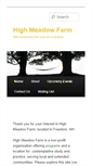 Mobile Screenshot of highmeadowfarm.org
